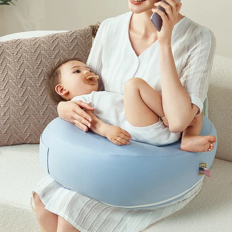 Baby Essentials Comfortable Breathable Nursing Pillow for Newborns Baby Pillows Baby Side Sleep Pillow Support Wedge Adjustable