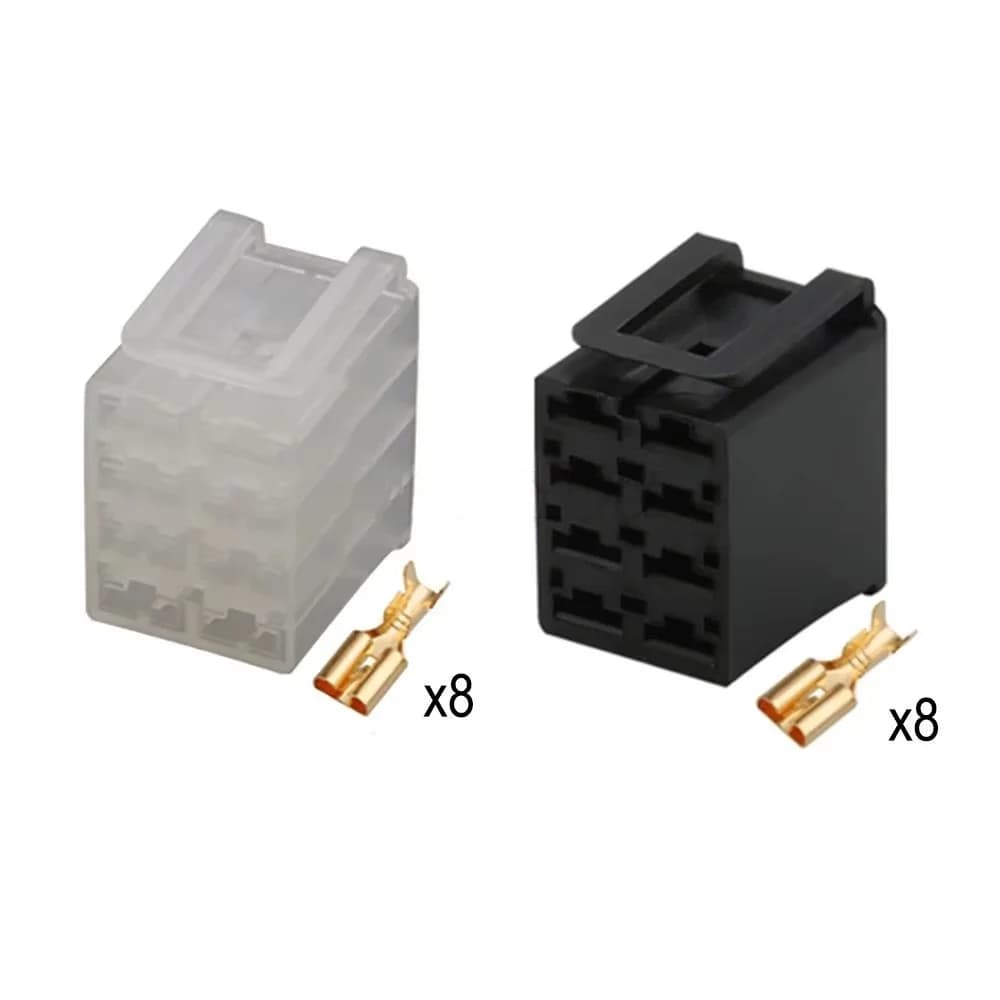 1Set 8 Pin Car Excavator Rocker Switch Jacket Wire harness Socket Auto Connector Truck Cable Plug DJ7086-6.3-21