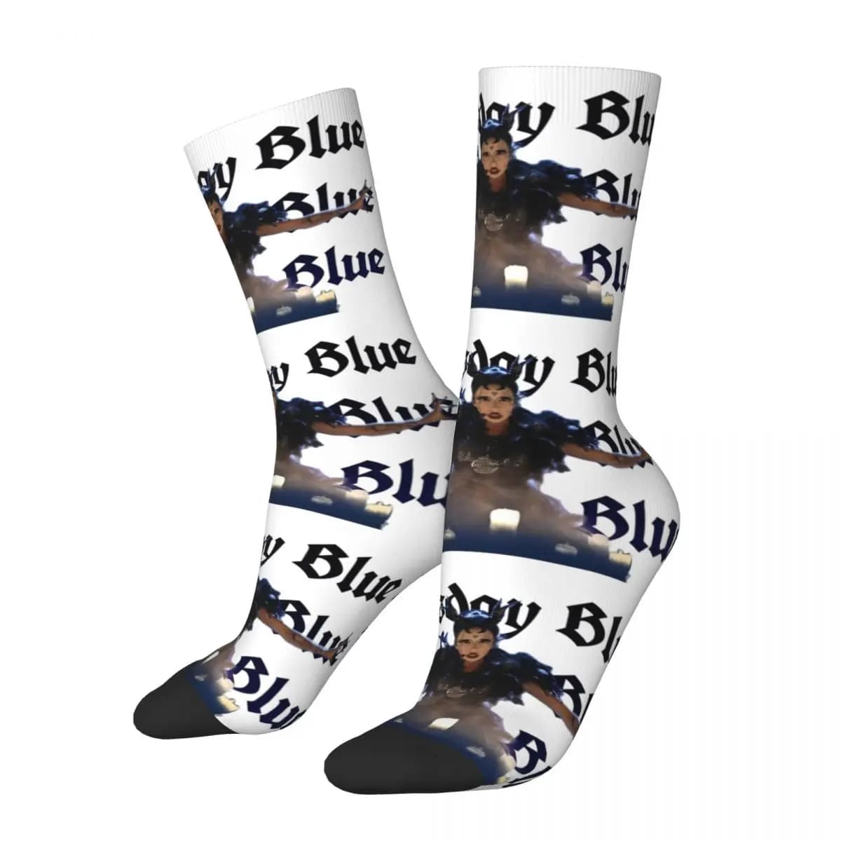 Fashion Male Men Socks Crazy Bambie Thug Doomsday Blue Sock Sport Women's Socks Spring Summer Autumn Winter