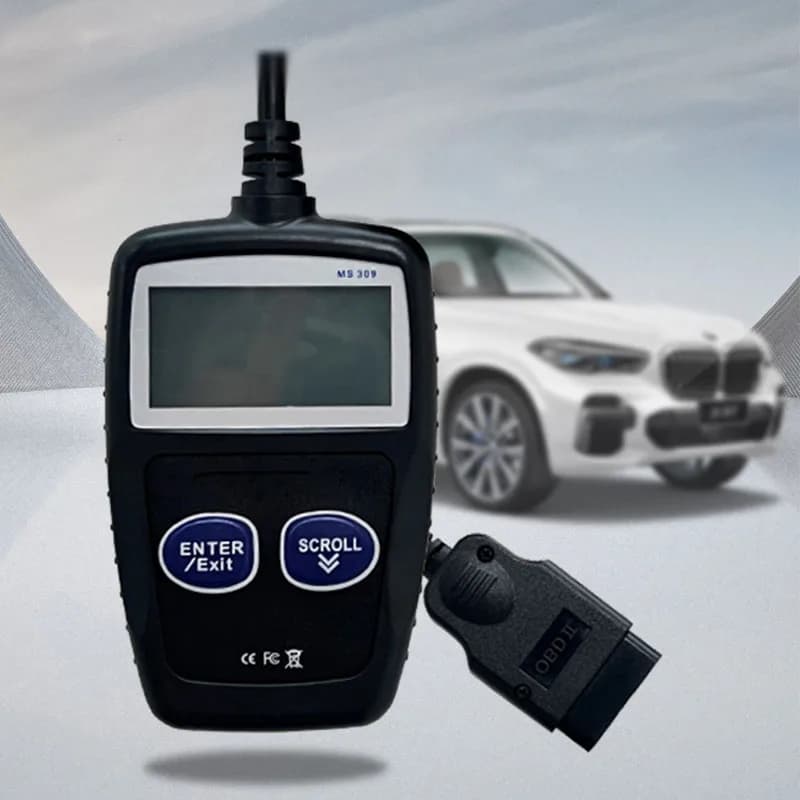 OBD2 Scanner Battery Tester 2-in-1 Code Reader, 12V Battery Test Charging Test, MS309 Scanning tool Automotive diagnostic tool