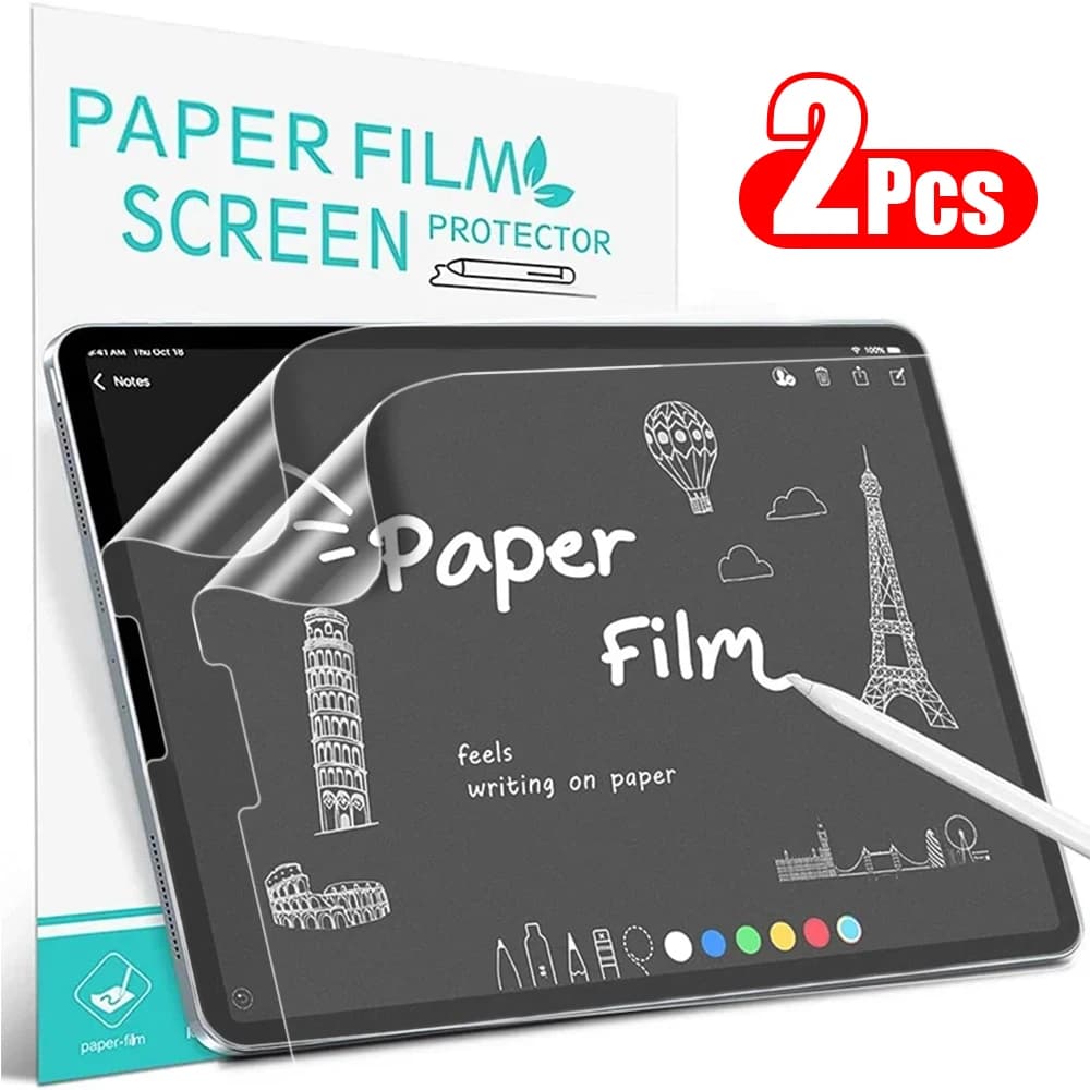 Like Paper Film Screen Protector 10th Generation A16 For Ipad Pro 13 12.9 11 2025 M4 M3 Air 5 4 10.2 Mini 6 7 Matte Film Writer