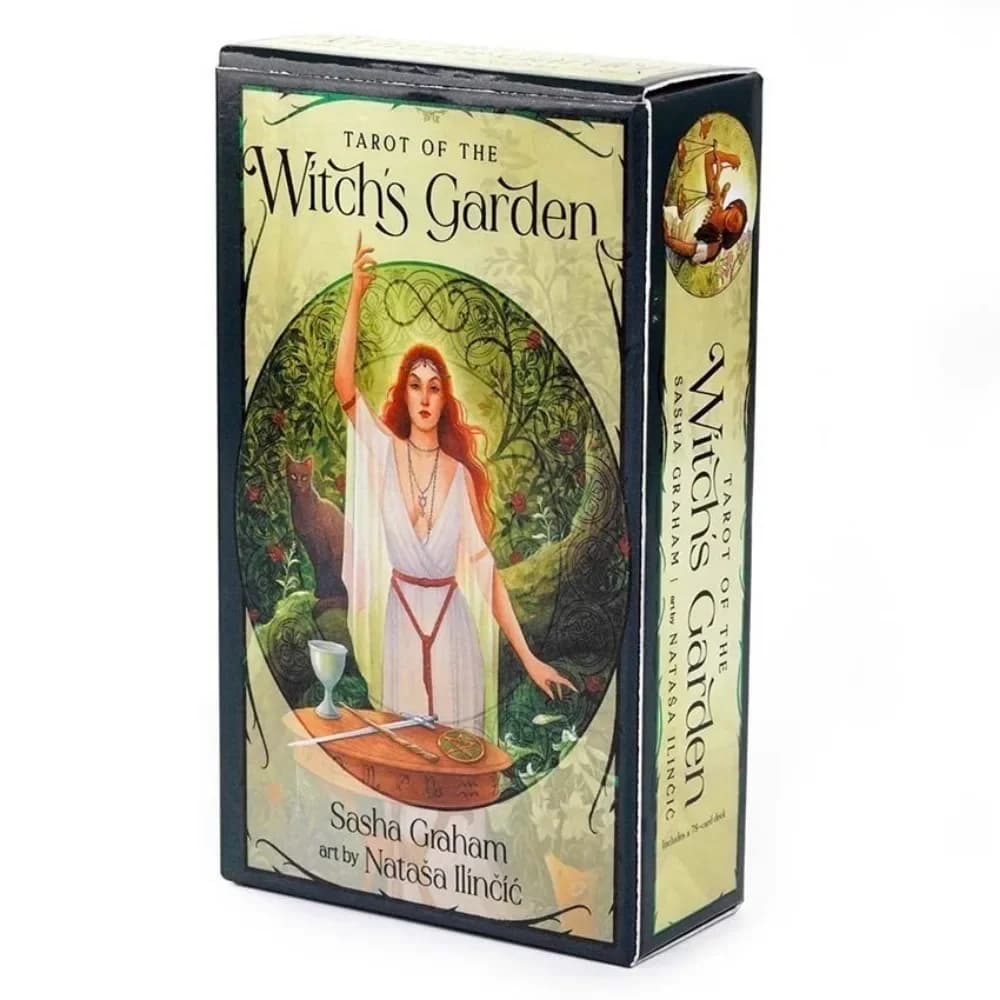 Tarot of The Witch's Garden 78 Pcs Cards Manifestation and Magic Await You In The Witch's Garden