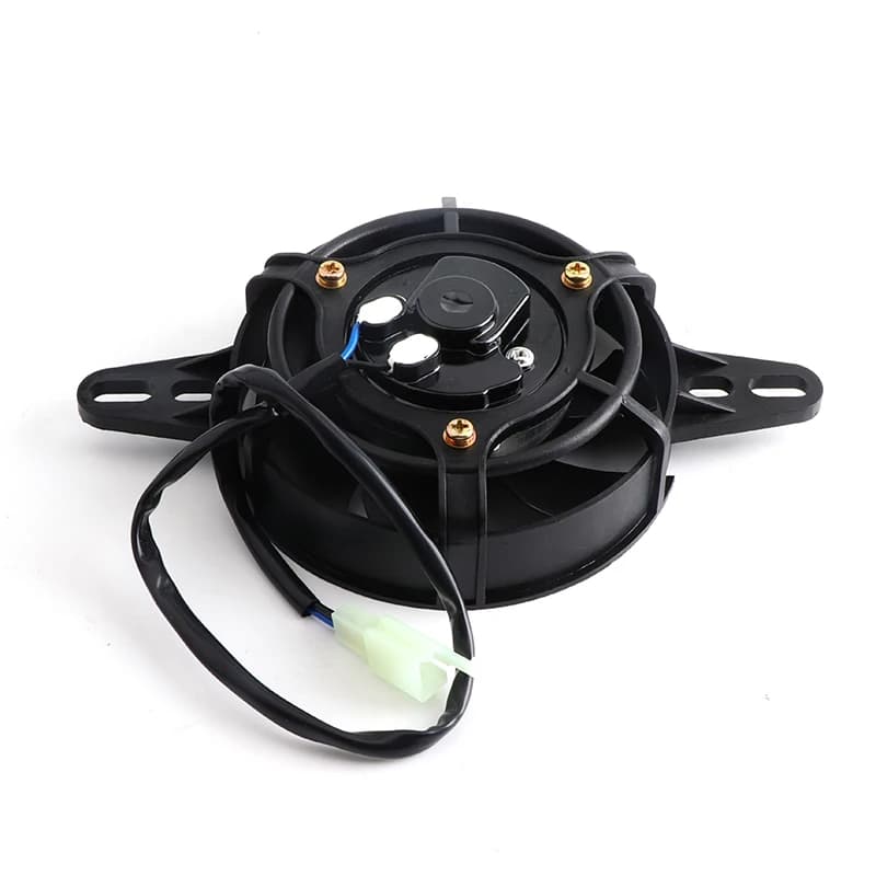 Motorcycle cooling fan for 150cc, 200cc, 250cc ATV, 4WD karts, 12V electric radiator and oil cooler