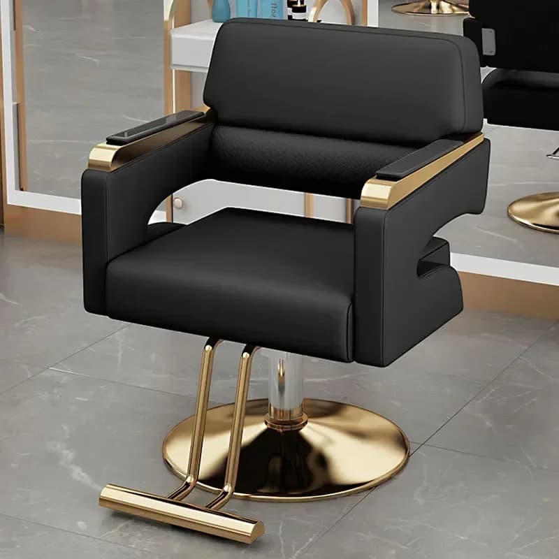 Women Luxury Barber Chair Beauty Portable Lash Barbershop Designed Salon Chair Hairdressing Makeup Silla De Barbero Furniture