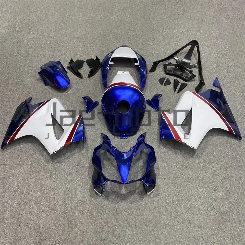 For VFR800 2002-2004-2008-2012 Injection ABS Plastics Full Fairings Kit Mold Replace Accessories VFR 800 02-12 Blue White
