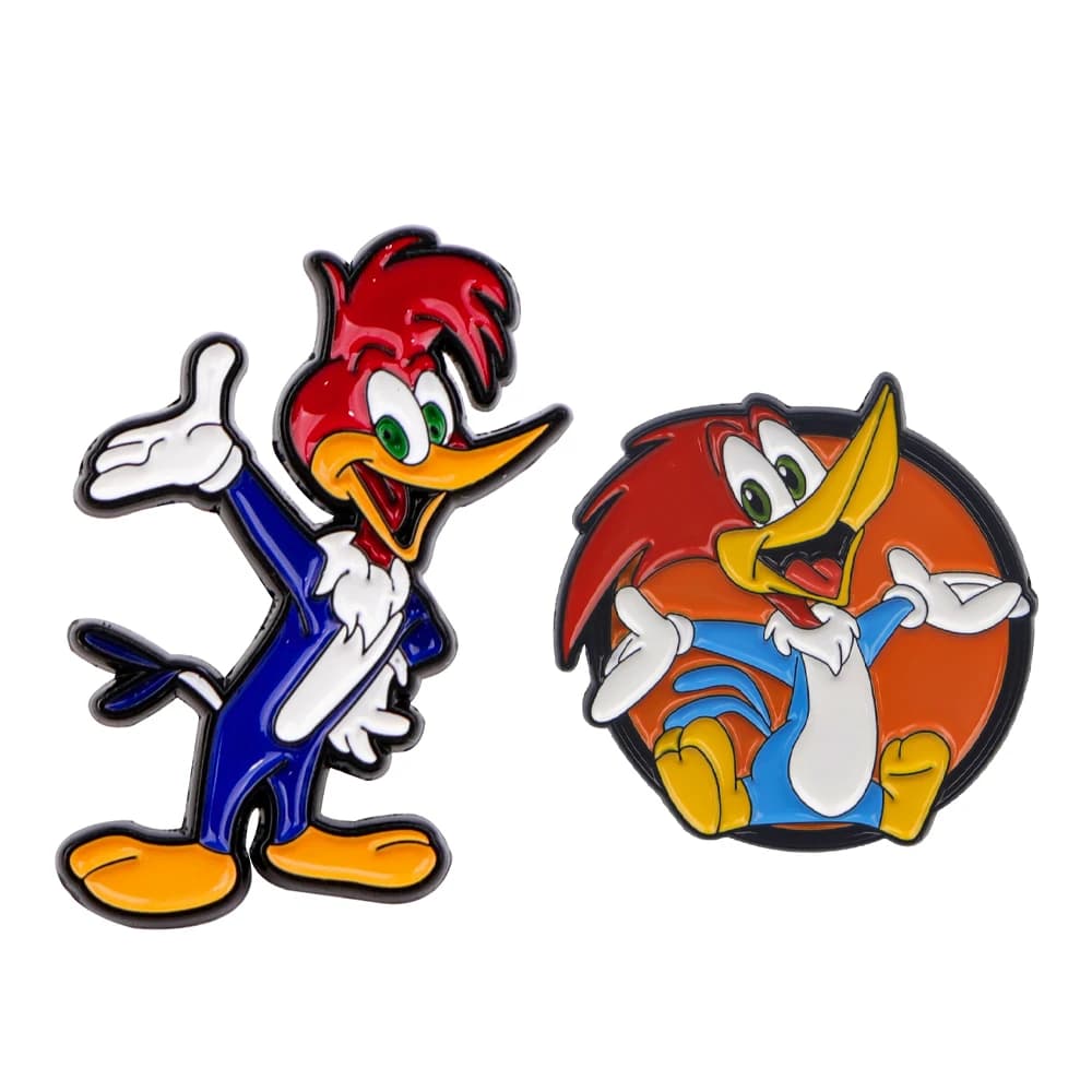 Woodpecker Cartoon Movie Pin Lapel Pins for Backpacks Enamel Pin Jewelry Accessories Brooches Badges for Briefcase Gift