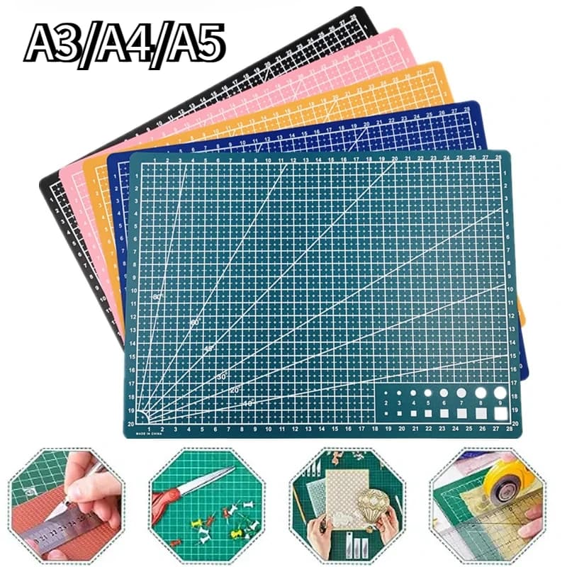 Durable A3/A4/A5 Multifunction Cutting Mat Diy Handicraft Art Engraving Board Paper Carving Pad High Toughness for Sewing Craft