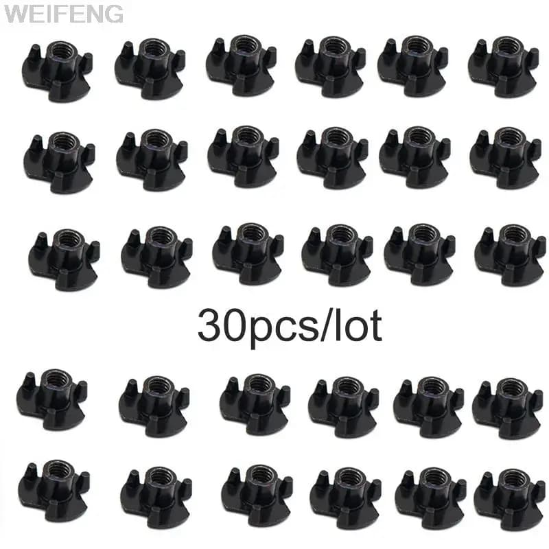 12/30PCS QLS Platform Screws Nuts High Quality Useful 5mm Screw Nuts for QLS 19 22 Gun Holster Adapter Platform Screws