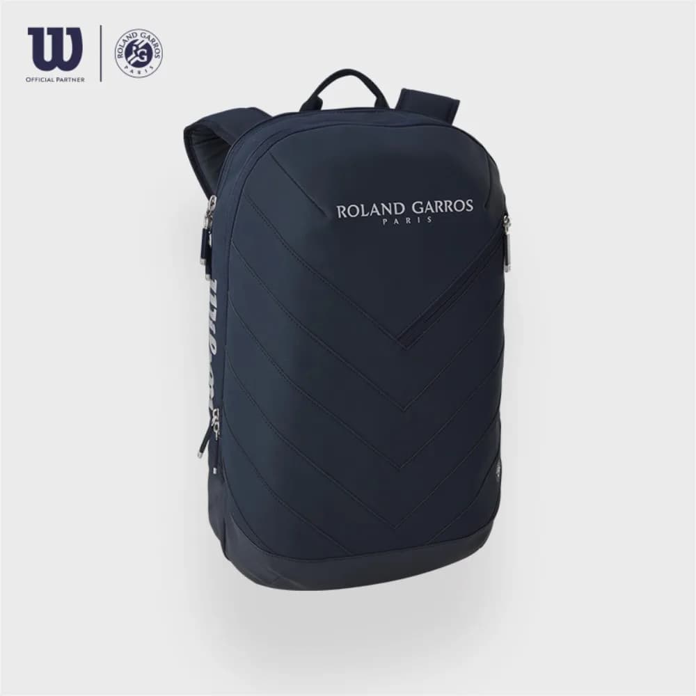 Wilson 2024 line design French Open co-branded night court multifunctional large capacity tennis bag Separate shoe compartment