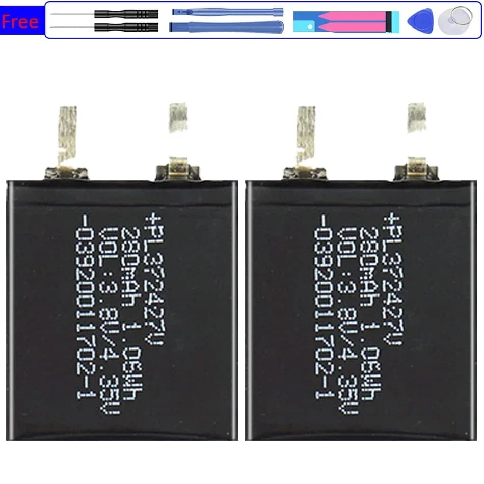 Battery for Huami Amazfit T-rex Pro/Res Sport 2/verge Lite Global/Stratos II 2 A1609/Ares Bip GTR/sports Watch