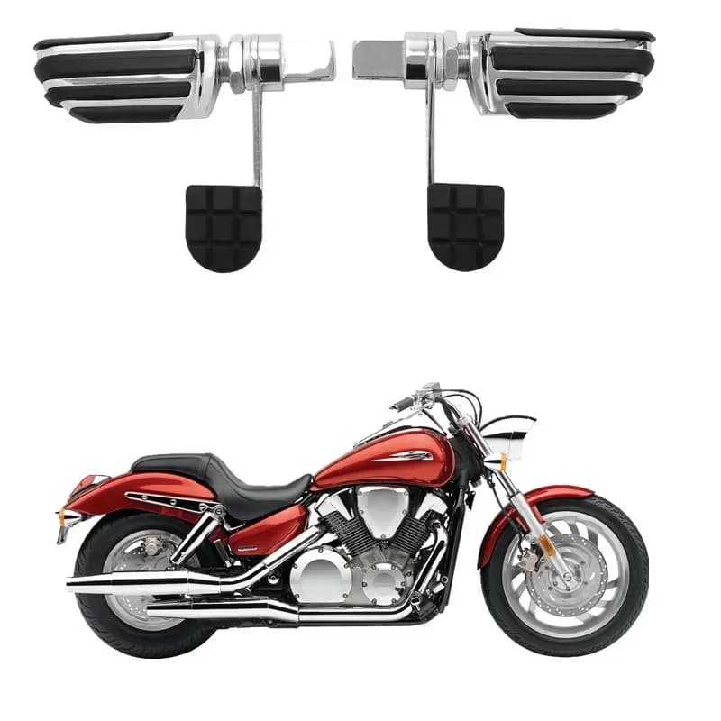 For Honda VTX1800 2002-2011 VTX1300 2003-2009 VTX Motorcycle Acsessories Foot Peg Footrest Heel StirrupMotorbike