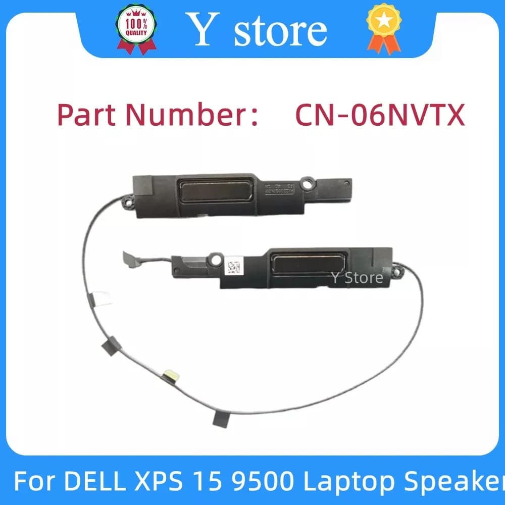 Y Store New Original For DELL XPS 15 9500 Laptop Speaker Set-R + L Left Right Built-in Speaker PK230010N00 CN-06NVTX 06NVTX