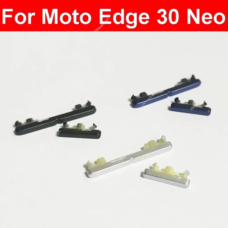 For  MOTO Edge 30 Neo Edge30 Power Volume Button On OFF  Side Key Button Flex Cable Parts