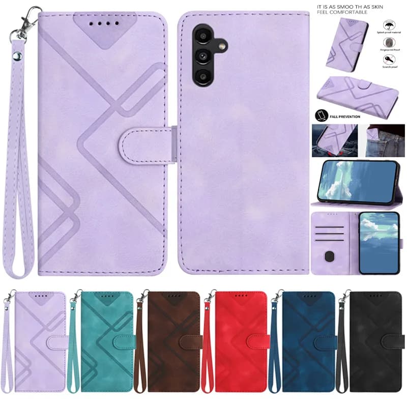 Redmi12 Case for Xiaomi Redmi 12 Leather Cover Etui for Redmi A1 5 Plus 6Pro 4x 6A 7A 8 S2 Luxury Coque Stand Wallet Phone Case