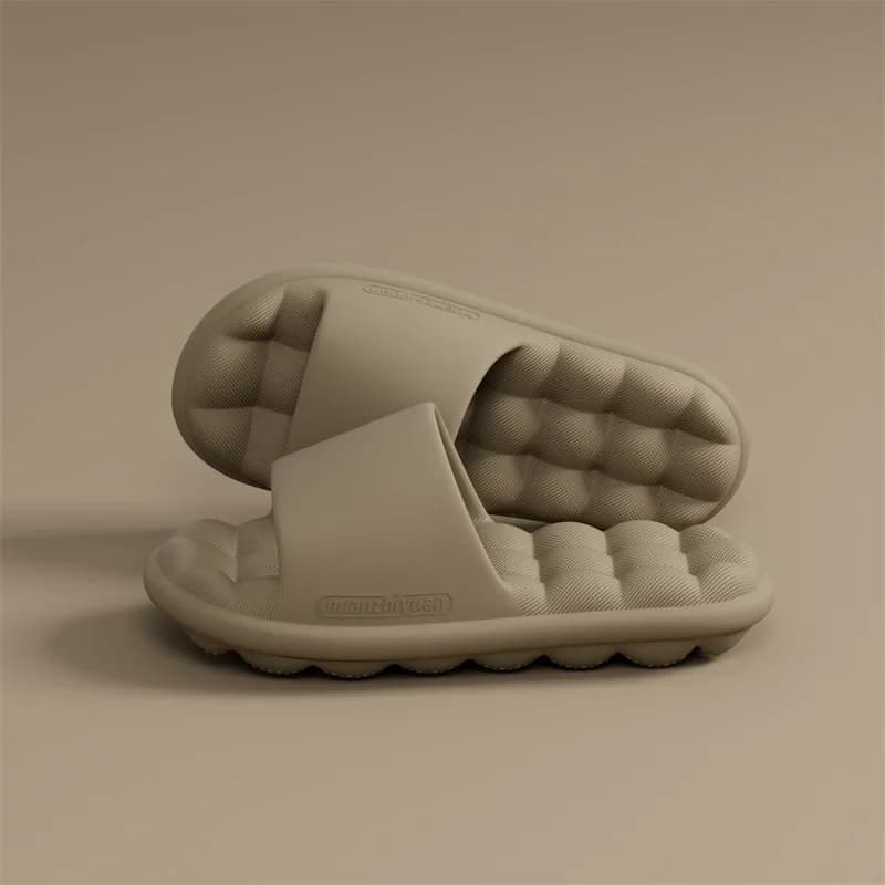 Men Anti-slip EVA Massage Summer Slippers Women Lightweight  Bathroom Cozy Sandals Couple Unisex House Indoor Soft Home Shoes