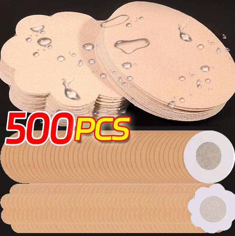 Women Safety Nipple Cover Stickers Sexy Breast Lift Tape Patch Intimates Female Self-Adhesive Invisible Bra Chest Nipple Padding