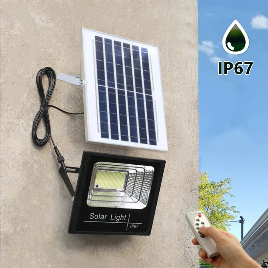 Solar Light LED Lamp Waterproof Floodlight Panel Solar Lighting Foco Led Spotlights Wall Garden Solar Powere Sun Lights Outdoor