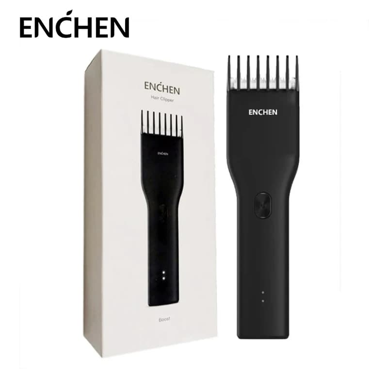 ENCHEN Boost Electric Hair Clipper Professional Cordless Fast Type-C Charging Ceramic Haircut Machine Trimmer For Men Adult