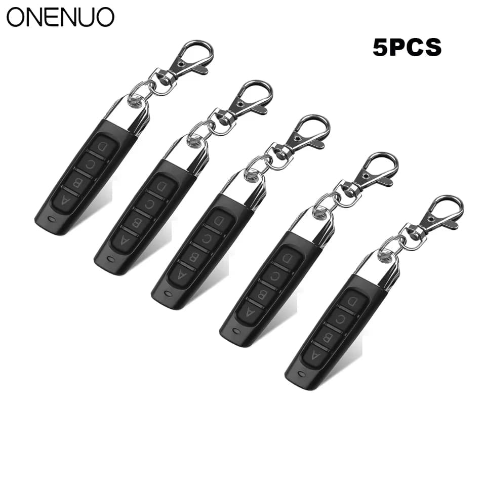 433MHz Auto Copy Remote Control Electric Garage Door Opener Remote Controller Duplicator Clone Cloning Code Transmitter