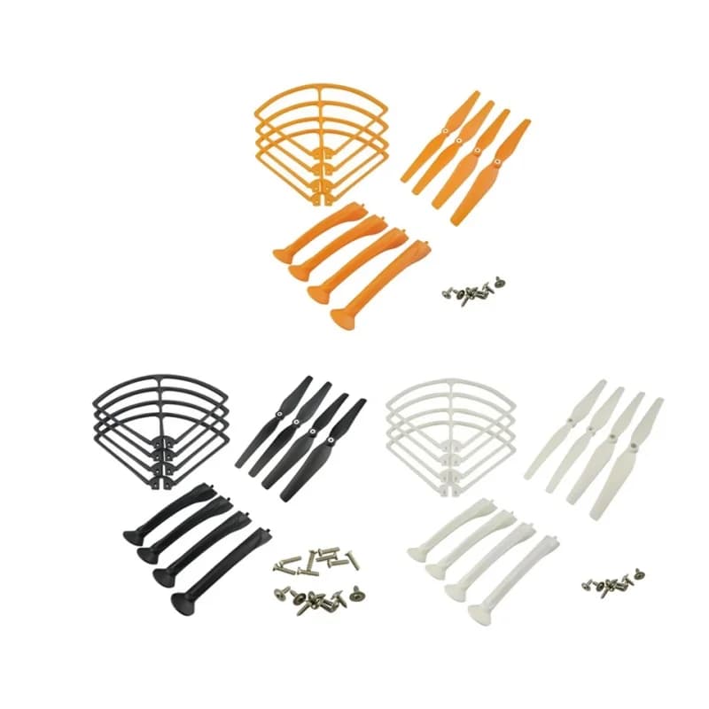 Syma X8C X8G X8HW Propeller Ladning Gear Protection Guards Protective Cover Upgrade Tripod Frame Ring for Blades RC Quadcopter