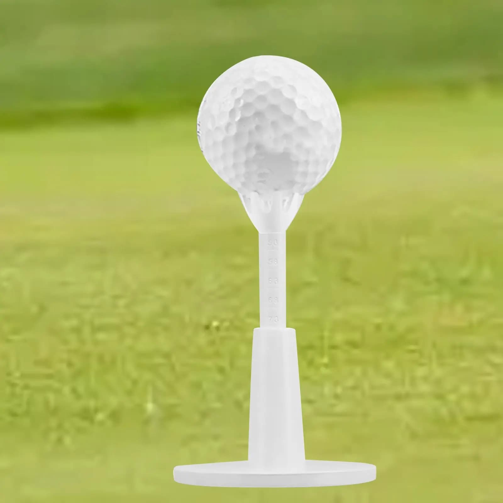 Golf Tee Holder Flexible Indoor and Outdoor Golf Training Stable Reusable Portable Golf Ball Holder Stand for Driving Range Mat