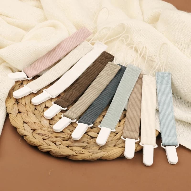 Pacifiers Clip Teether Pacifiers Straps Baby Clip for Girls Boy Pacifiers Chain Baby Supply W3JF