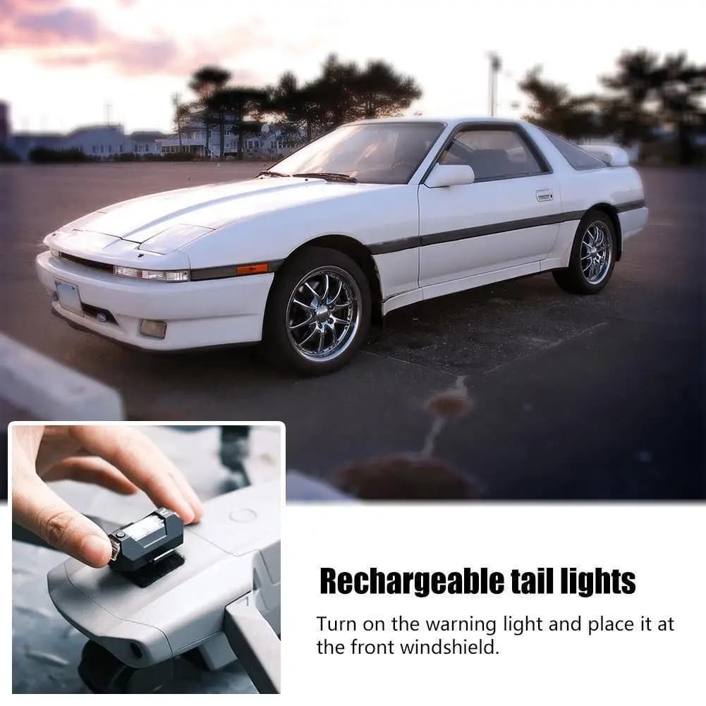 Motorcycle Light Drone Strobe Decorative Flashing Light Light Warning Bicycle USB Night LED Mini Motorcycle Flashing Signal L1W6