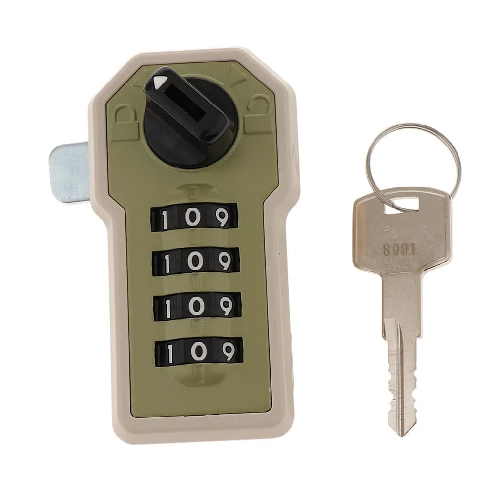 Mechanical Keypad Door Lock , Keyless Entry Lever Door Lock Unlocked by Password/ Keys