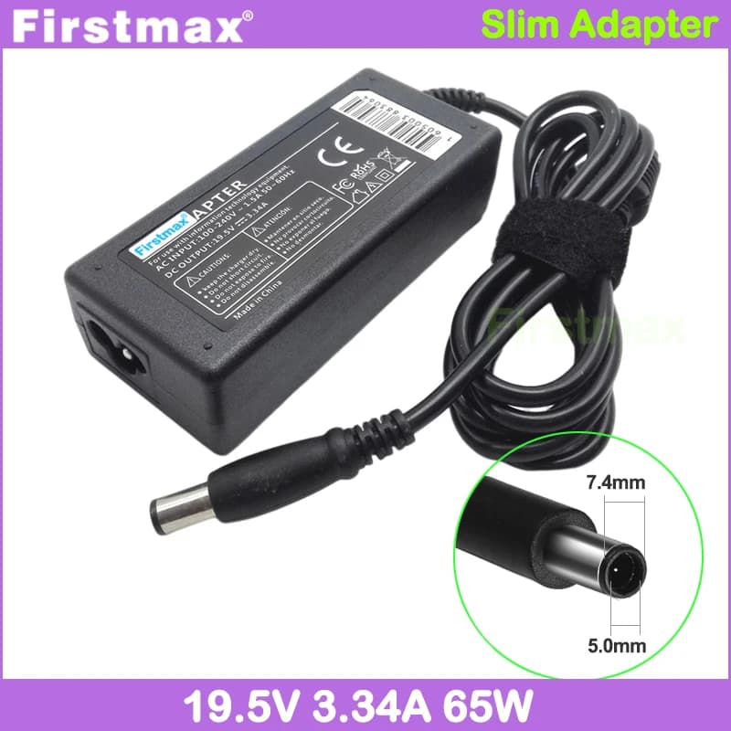 Laptop Power Adapter 19.5V 3.34A 65W Notebook Charger for Dell Inspiron n5010 n4010 1520 1570 N411z Power Supply