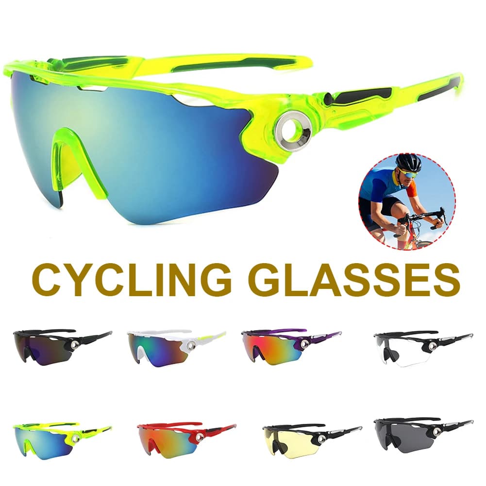 New Cycling Eyewear Outdoor Sports Sunglasses Men Women Cycling Glasses MTB Glasses Road Hiking Riding Bike Sunglasses Goggles