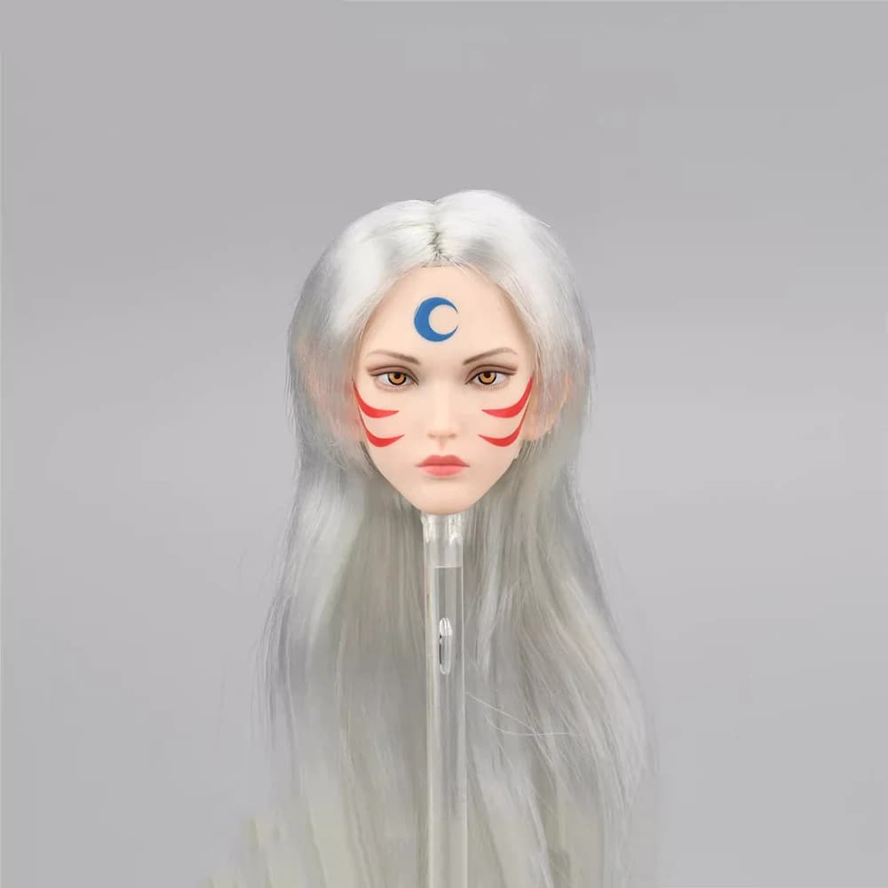 1/6th GDTOYS GD97005 Comic Style Princess Soldier Doll Female Head Sculpt Carving Model For 12" Action Figure Collectable DIY