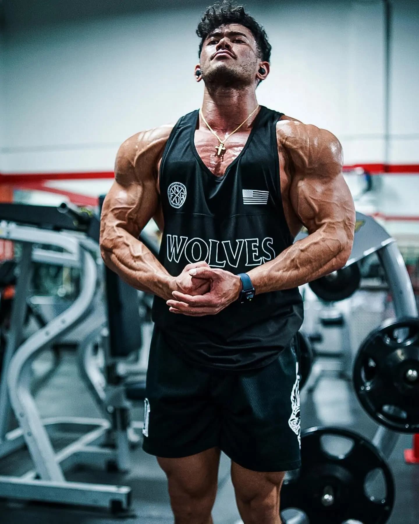 Sports Fitness T-Shirt Training Fitness Basketball New Loose Size Men's Short Sleeves