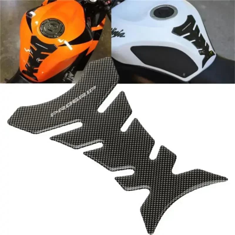Carbon Universal Motorcycle Tank Pad Protector Sticker 3D Decal For Yamaha Honda Kawasaki Ktm Bmw Ducati Suzuki