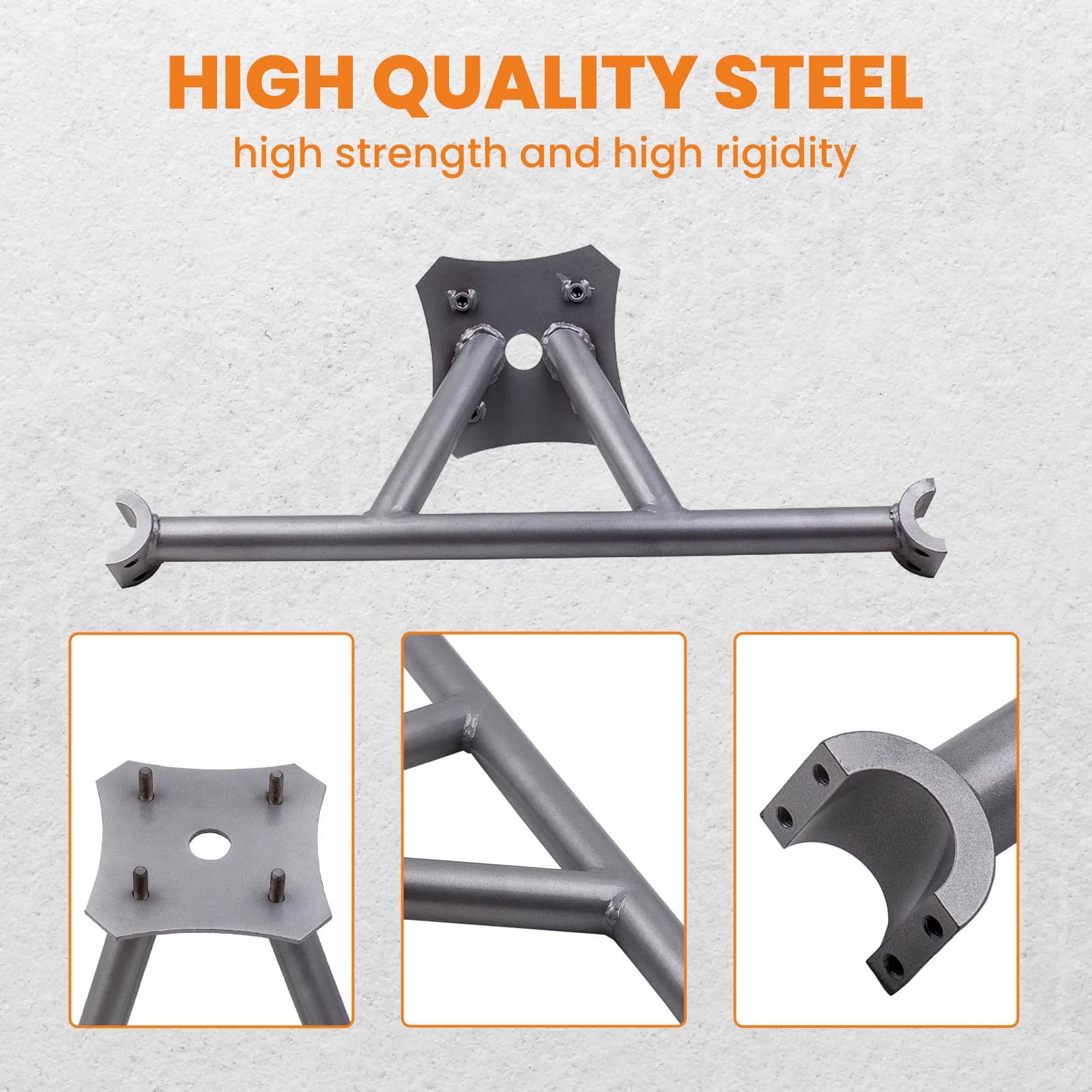Steel Spare Tire Stand Mounting for Polaris RZR XP Turbo 2016-2018 XP 1000 2014 2015 2016 2017 2018 2019-2022