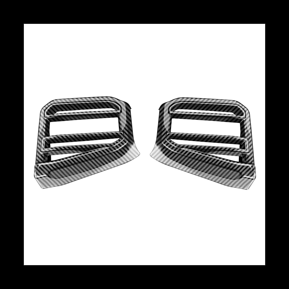 Car Dashboard Right and Left Air Conditioning Outlet Vent Frame Trim for Toyota   2022-2023 Interior Accessories