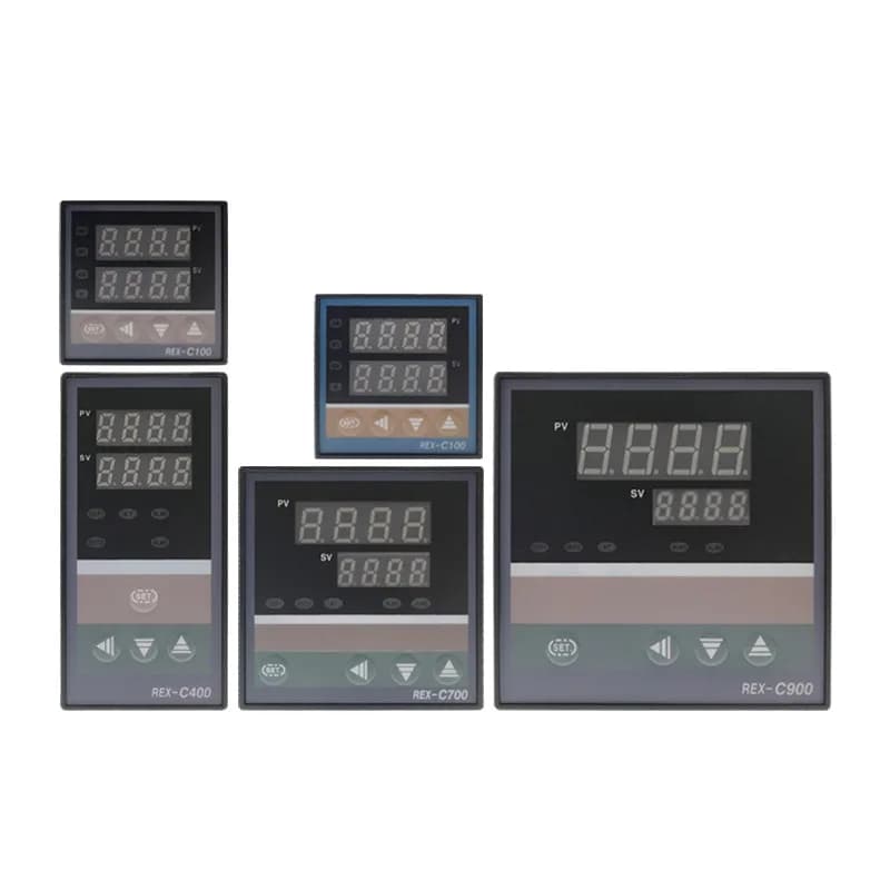 REX-C100 PID intelligent temperature controller REX C400 C700 C900 Thermostat SSR Relay output thermocouple Thermal resistor