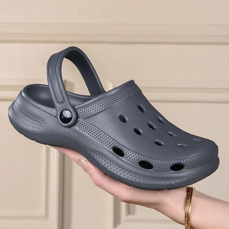 Summer Men Clogs Sandals Men's and Women's Leisure Slippers Beach Sandals Home Garden Shoes Outdoor Sandals Plus Size 46 47 48