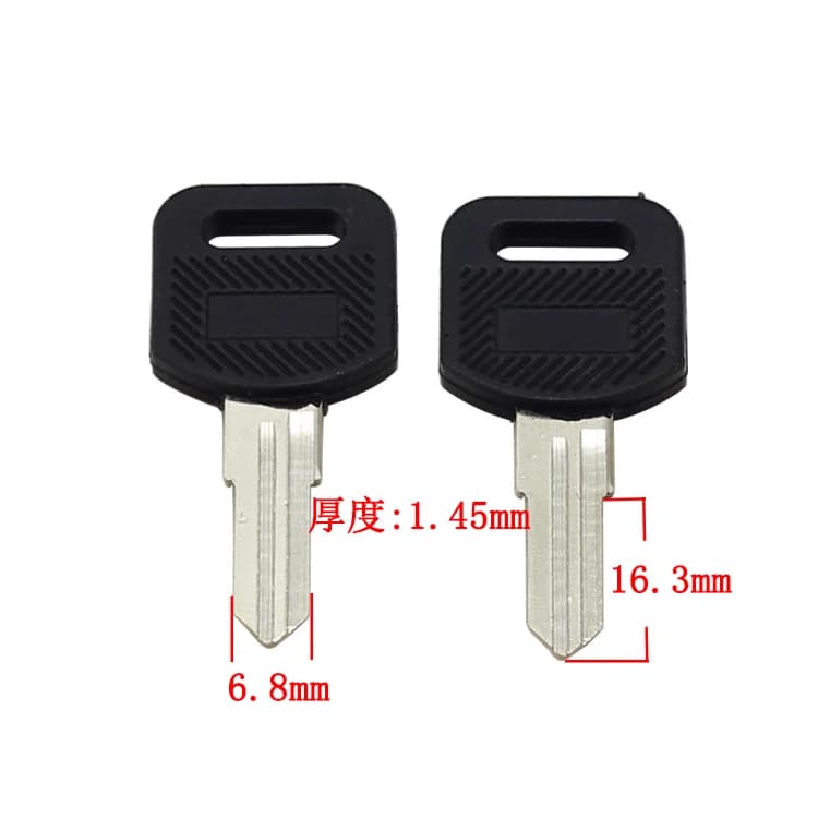 A139 Left Groove Brass House Home Door Blank Empty Key Blanks Keys 20 pieces/lot