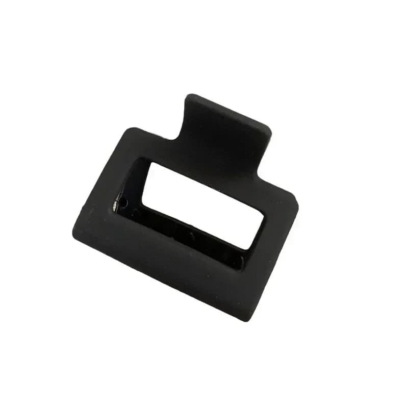 Frosted Square Grab Clip Small Simple Versatile Acrylic Hair Grab Back Head Disc Hair Shark Clip