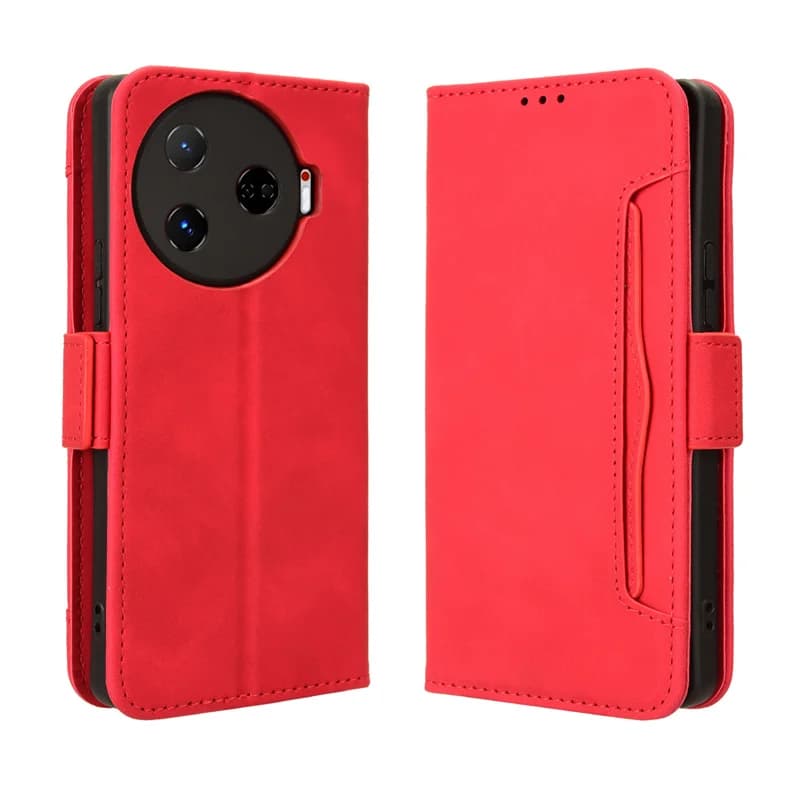 For Tecno Camon 30 Pro 5G CL8 cover wallet closure book flip multi-card slot holder case for Tecno Camon 30 Pro 5G phone bags