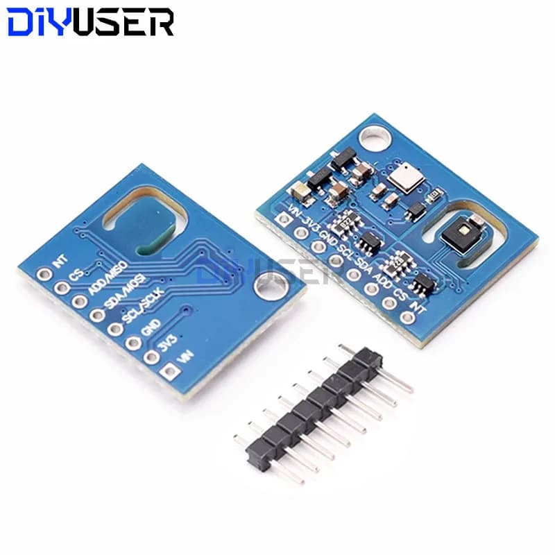 High-Precision Air Quality Sensor with CO2/TVOC/Temperature/Humidity Detection for Arduino, Smart Home Environmental Monitor
