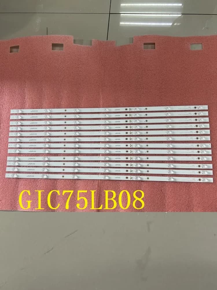 LED strip For TCL 75C8 75EP661 75P716 75S421 75S405 LVU750NDBL 75P8M 75S425LACA 75S425LBBA GIC75LB08 3030F2.1D 4C-LB7507-ZM031
