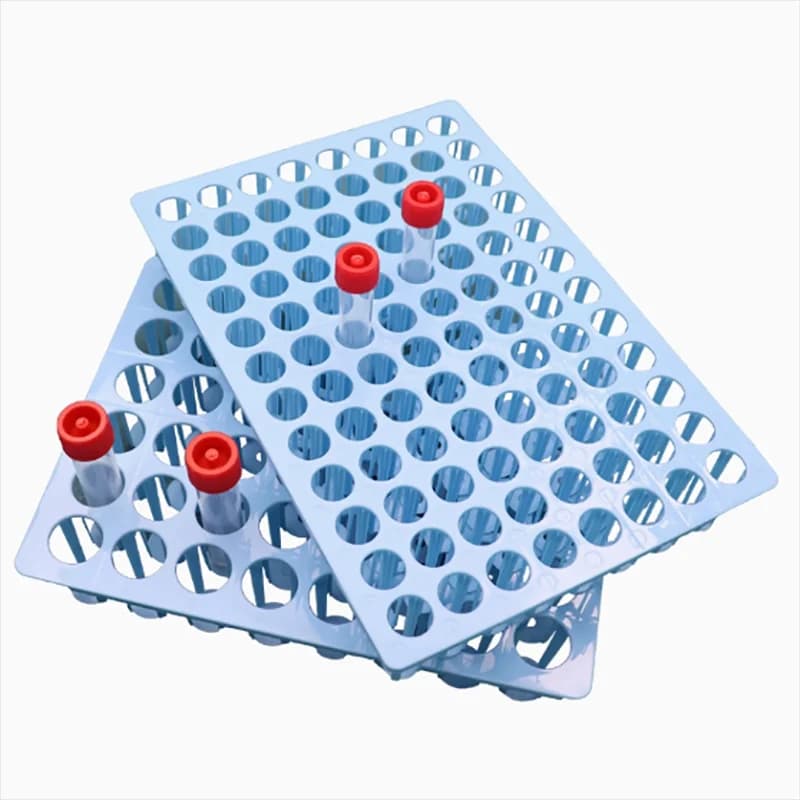 1PCS Plastic test tube rack centrifuge tube rack 48 holes/96 holes test tube rack 20/25/30ml test tube rack
