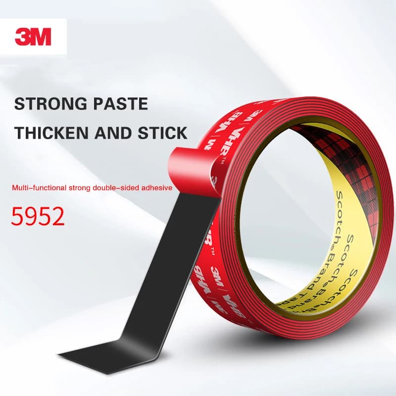 3M Glue Tape Thickness Strong Double Side Adhesive Foam Tape Mounting Fixing Pad Sticky Double Sided Tape Traceless Waterproof
