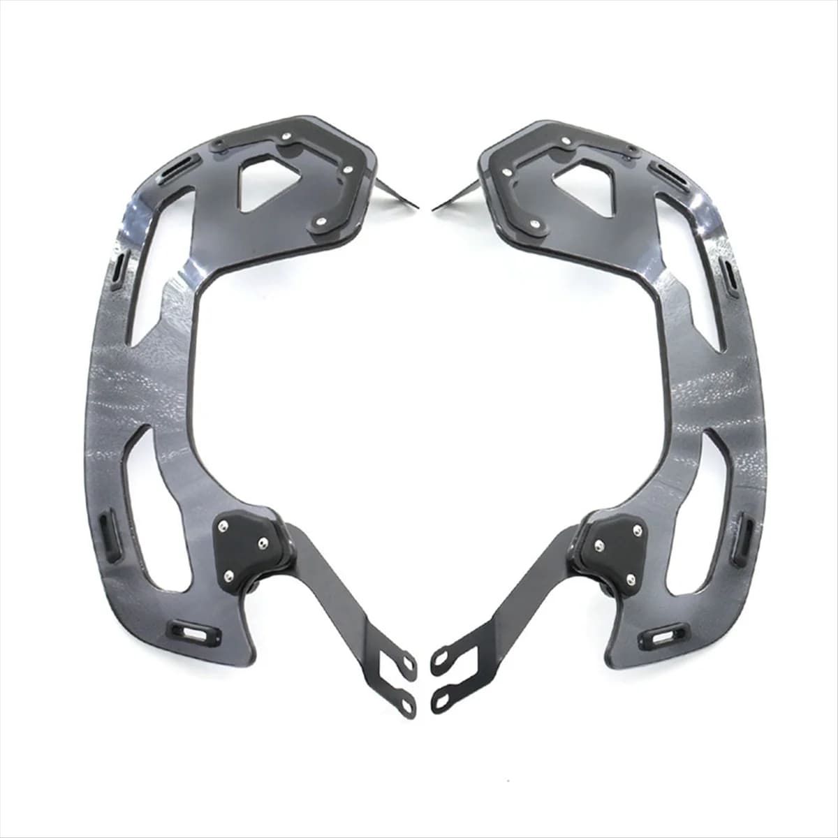 Motorcycle Luggage Rack on Side Panniers for BMW R1200RT LC 2014 R1250RT K1600 GT GTL 2016-2021 Smoked Gray