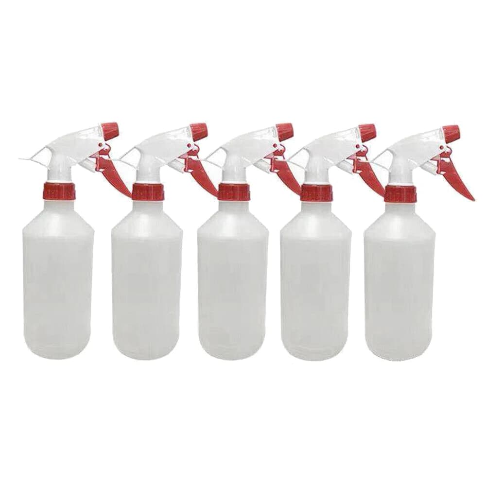 500Mlx5 Packs Plastic Trigger Spray Bottles 16 Oz Foaming Cleaning Commercial Sprayers