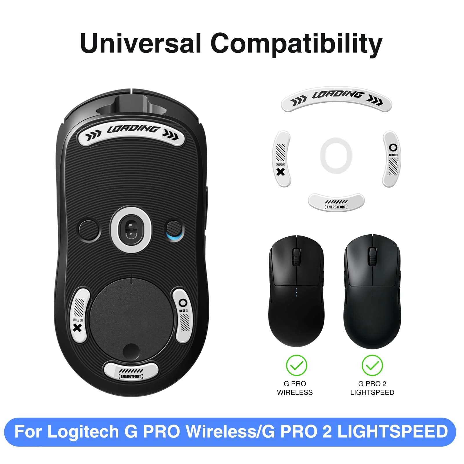 Glasses Mouse Glide Skates For Logitech G Pro Wireless Gaming Mice Anti Slip Feet Sticker Pads X 2 Pro2 LIGHTSPEED SUPERLIGHT 2