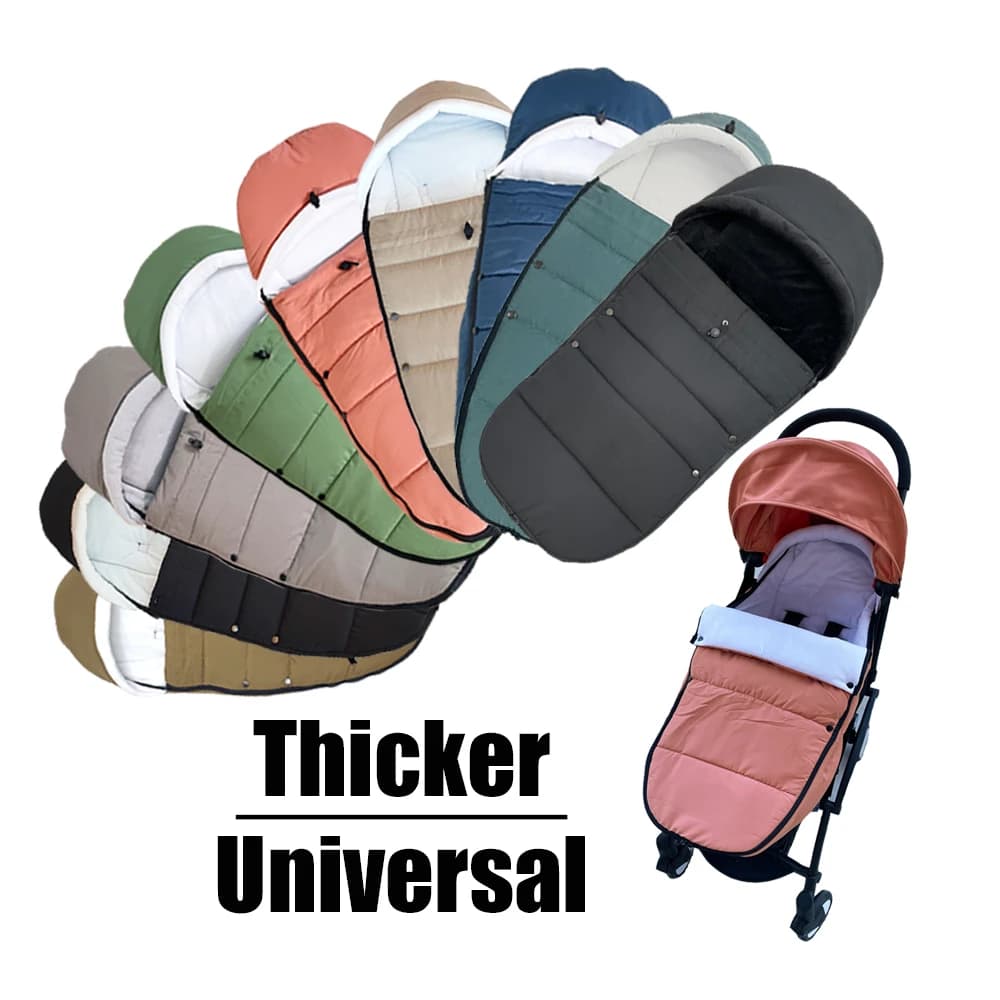 Universal Baby Stroller Footmuff  Warm Pram Waterproof Socks For Babyzen YOYO Baby Stroller Accessories