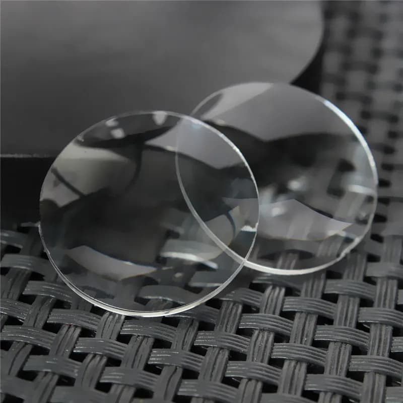 10Pcs/lot 25mm x 45mm BiConvex Lens for Google Cardboard DIY 3D Virtual Reality VR Glasses Ultra Clear Convex Len High Quality