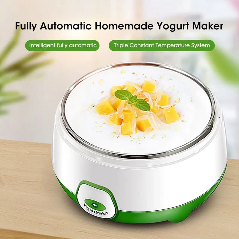 1L Electric Mini Yogurt Maker Automatic Multifunctional 220V Household Rice Wine Maker DIY Yogurt And Natto Fermenting Machine